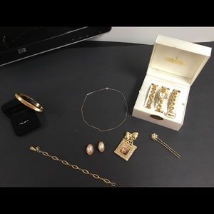 Watch and old jewelry